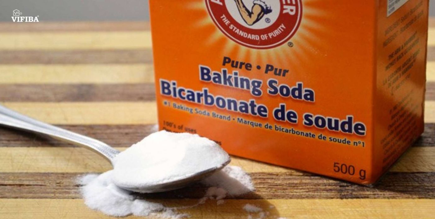 Sử dụng baking soda để tẩy cháy khét